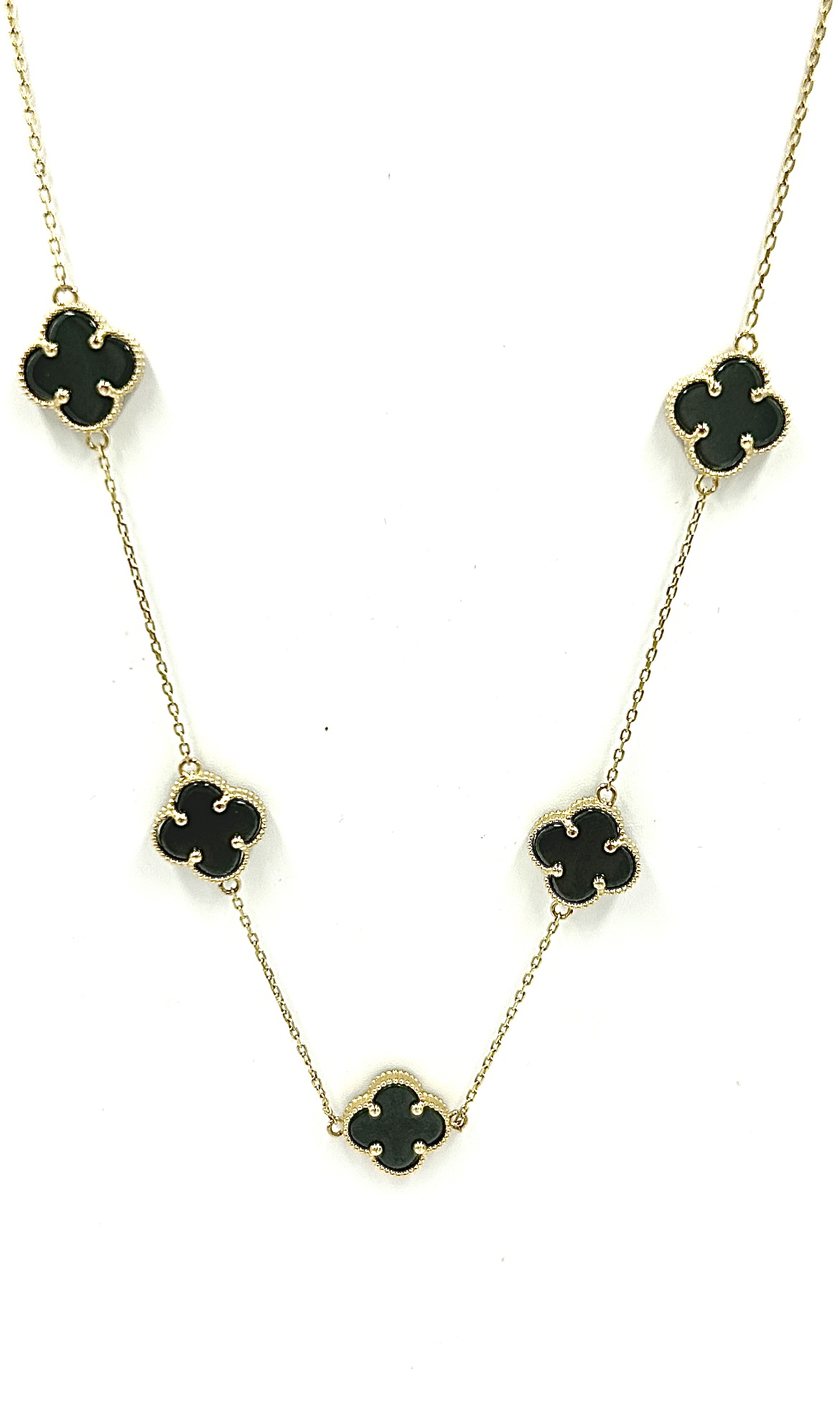 Four deals clover necklace